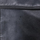 CHANEL Shoulder Bag Leather Blue Gold CC Auth 203466A-3