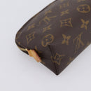 LOUIS VUITTON Monogram Pochette Cosmetic PM Pouch M43998 LV Auth 203472-16