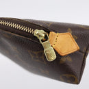 LOUIS VUITTON Monogram Pochette Cosmetic PM Pouch M43998 LV Auth 203472-8