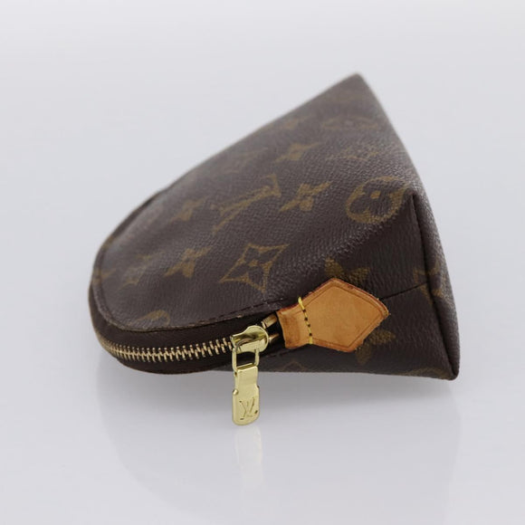 LOUIS VUITTON Monogram Pochette Cosmetic PM Pouch M43998 LV Auth 203472