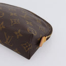 LOUIS VUITTON Monogram Pochette Cosmetic PM Pouch M43998 LV Auth 203472-7