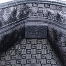 GUCCI Bamboo Jackie Shoulder Bag Canvas Brown Gold 001 4061 Auth 203473V-18