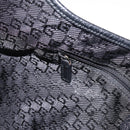 GUCCI Bamboo Jackie Shoulder Bag Canvas Brown Gold 001 4061 Auth 203473V-21