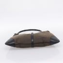 GUCCI Bamboo Jackie Shoulder Bag Canvas Brown Gold 001 4061 Auth 203473V-5