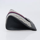 GUCCI GG Supreme Sherry Line Clutch Bag PVC Navy 67 014 2125 Auth 203478-4