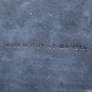 Christian Dior Karo Double Pouch Shoulder Bag Leather Black Gold Auth 203485M-22