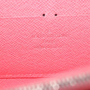 LOUIS VUITTON Epi Zippy Wallet Long Wallet Pink Coraille M60663 LV Auth 203487V-18