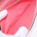 LOUIS VUITTON Epi Zippy Wallet Long Wallet Pink Coraille M60663 LV Auth 203487V-22