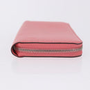 LOUIS VUITTON Epi Zippy Wallet Long Wallet Pink Coraille M60663 LV Auth 203487V-3