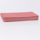 LOUIS VUITTON Epi Zippy Wallet Long Wallet Pink Coraille M60663 LV Auth 203487V-5