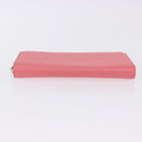 LOUIS VUITTON Epi Zippy Wallet Long Wallet Pink Coraille M60663 LV Auth 203487V-7