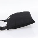 PRADA Shoulder Bag Nylon Black Silver Auth 203489A-4