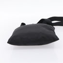 PRADA Shoulder Bag Nylon Black Silver Auth 203489A-9
