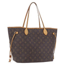 LOUIS VUITTON Monogram Neverfull MM Tote Bag M40156 LV Auth 203490-1