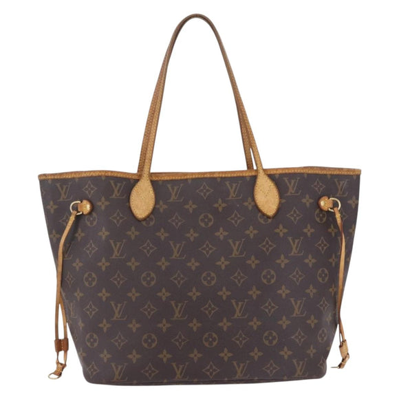 LOUIS VUITTON Monogram Neverfull MM Tote Bag M40156 LV Auth 203490