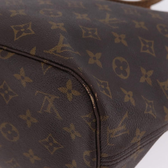 LOUIS VUITTON Monogram Neverfull MM Tote Bag M40156 LV Auth 203490