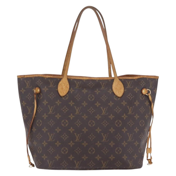 LOUIS VUITTON Monogram Neverfull MM Tote Bag M40156 LV Auth 203490