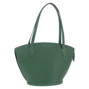 LOUIS VUITTON Epi Saint Jacques Shopping Shoulder Bag Green M52264 Auth 203492-1