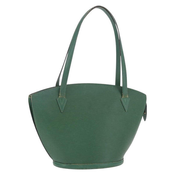 LOUIS VUITTON Epi Saint Jacques Shopping Shoulder Bag Green M52264 Auth 203492