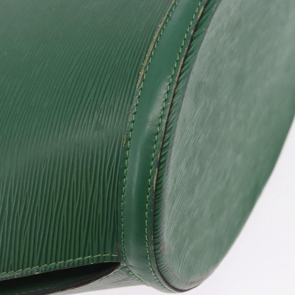 LOUIS VUITTON Epi Saint Jacques Shopping Shoulder Bag Green M52264 Auth 203492