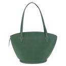 LOUIS VUITTON Epi Saint Jacques Shopping Shoulder Bag Green M52264 Auth 203492-3