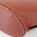 LOUIS VUITTON Epi Saint Jacques Shopping Shoulder Bag Brown M52263 Auth 203493-17