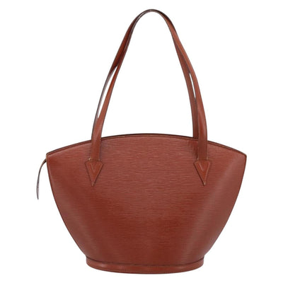 LOUIS VUITTON Epi Saint Jacques Shopping Shoulder Bag Brown M52263 Auth 203493 - 0