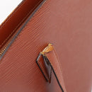 LOUIS VUITTON Epi Saint Jacques Shopping Shoulder Bag Brown M52263 Auth 203493-8