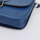 LOUIS VUITTON Epi Saint Cloud GM Shoulder Bag Blue M52195 LV Auth 203495-15
