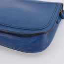 LOUIS VUITTON Epi Saint Cloud GM Shoulder Bag Blue M52195 LV Auth 203495-17