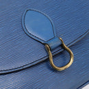 LOUIS VUITTON Epi Saint Cloud GM Shoulder Bag Blue M52195 LV Auth 203495-18