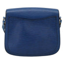 LOUIS VUITTON Epi Saint Cloud GM Shoulder Bag Blue M52195 LV Auth 203495-2