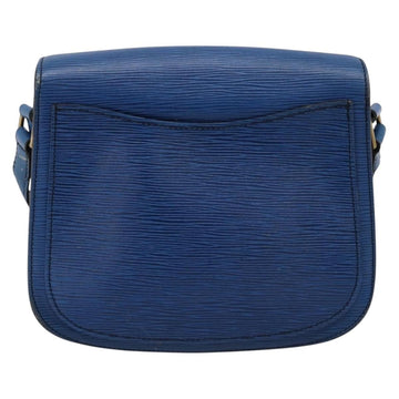 LOUIS VUITTON Epi Saint Cloud GM Shoulder Bag Blue M52195 LV Auth 203495 - 0