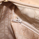 Christian Dior Canage Shoulder Bag Canvas Beige Gold Auth 203499-21