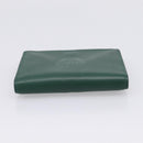 Rolex Wallet Leather Green Gold Auth 203513-5