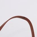 MCM Vicetos Shoulder Bag PVC Leather Brown Gold Tone Auth 203589-10