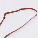 MCM Vicetos Shoulder Bag PVC Leather Brown Gold Tone Auth 203589-8