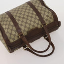 GUCCI GG Supreme Sherry Line Bag PVC Suede 3 Set Beige Black Navy Auth 203591-19