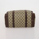 GUCCI GG Supreme Sherry Line Bag PVC Suede 3 Set Beige Black Navy Auth 203591-21
