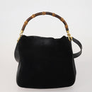 GUCCI GG Supreme Sherry Line Bag PVC Suede 3 Set Beige Black Navy Auth 203591-3