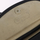 MCM Vicetos Shoulder Bag PVC Leather Black Gold Tone Auth 203593-10