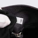 PRADA Hand Bag Vittero Dino Leather Purple Silver Auth 203600-12