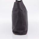 PRADA Hand Bag Vittero Dino Leather Purple Silver Auth 203600-3