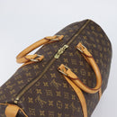 LOUIS VUITTON Monogram Keepall 50 Boston Bag M41426 LV Auth 203604-6