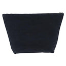 BALENCIAGA Clutch Bag Pile Black Silver Auth 203606A-2