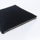 BALENCIAGA Clutch Bag Pile Black Silver Auth 203606A-5