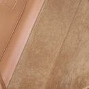 LOEWE Amazona 28 Hand Bag Canvas 2way Beige Gold Auth 203608SAM-22