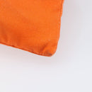LOEWE Parauzui Visa Collaboration Purse Pouch Canvas Orange Auth 203609-16