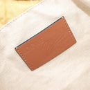 LOEWE Parauzui Visa Collaboration Purse Pouch Canvas Orange Auth 203609-20