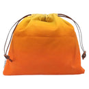 LOEWE Parauzui Visa Collaboration Purse Pouch Canvas Orange Auth 203609-2